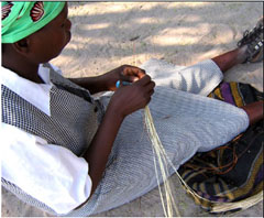 female craft worker from North South Project